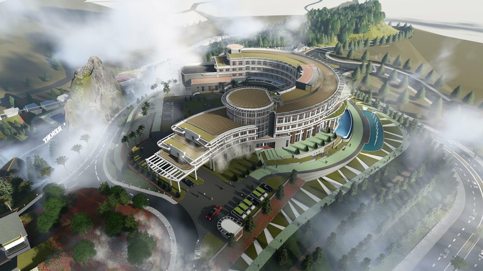 Hình ảnh dự án khu nghỉ dưỡng Lady Hill Sapa Resort