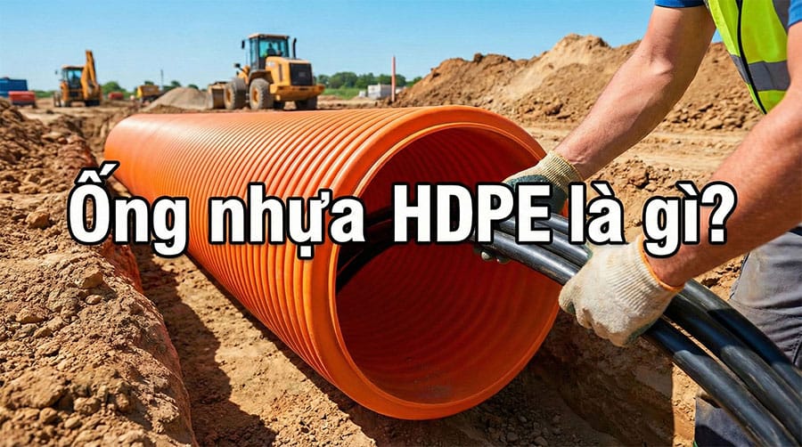 Hình ảnh minh họa ống nhựa HDPE là gì