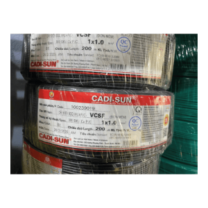 Dây tiếp địa Cadisun VCSF 1x1.0 - dây đơn mềm 5 Dây tiếp địa Cadisun VCSF ảnh nhỏ 1