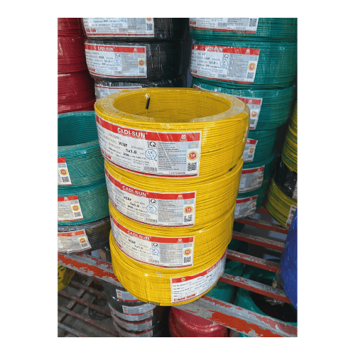 Dây tiếp địa Cadisun VCSF 1x1.0 - dây đơn mềm 3 Dây tiếp địa Cadisun VCSF ảnh nhỏ 2