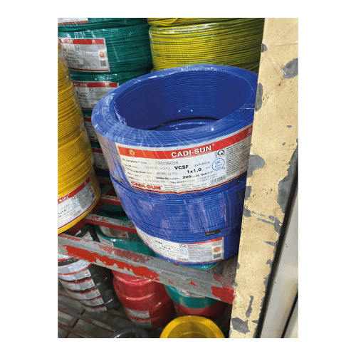 Dây tiếp địa Cadisun VCSF 1x1.0 - dây đơn mềm 4 Dây tiếp địa Cadisun VCSF ảnh nhỏ 3