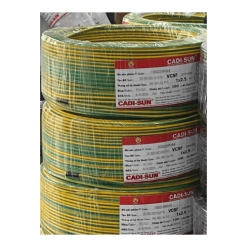 Dây tiếp địa Cadisun VCSF 1x2.5 - dây đơn mềm - Ảnh 2