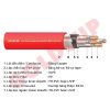 Cáp chống cháy Goldcup nhiều lõi Goldcup có giáp bảo vệ - 0.6/1kV - Cu/Mica/XLPE/PVC/DSTA/FR-PVC