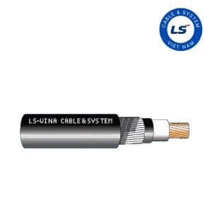 Cáp chống cháy LS Vina theo IEC 60332-1 – 0.6/1(1.2)kV ruột đồng 1 lõi cách điện XLPE giáp sợi nhôm hoặc giáp hai lớp băng nhôm