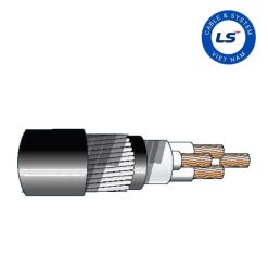 Cáp chống cháy LS Vina theo IEC 60332-1 – 0.6/1(1.2)kV ruột đồng 4 lõi cách điện XLPE giáp sợi thép mạ kẽm hoặc giáp hai lớp băng thép