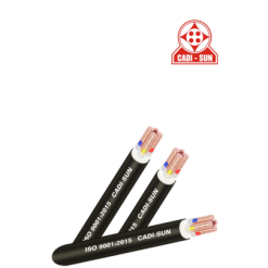 Cáp đồng Cadisun 4 lõi CXV 3x+1x bọc cách điện XLPE