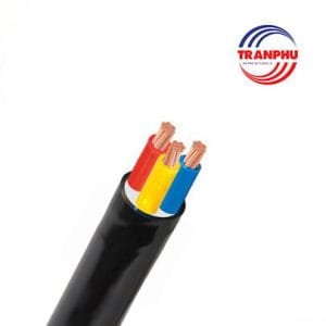 Cáp hạ thế Trần Phú ruột đồng cách điện PVC vỏ bọc PVC