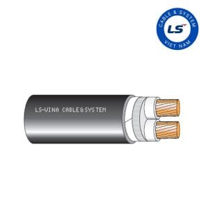 Cáp điện hạ thế LS Vina 2 lõi cách điện PVC 0.6/1(1.2)kV