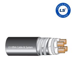 Cáp điện hạ thế LS Vina 4 lõi cách điện PVC 0.6/1(1.2)kV
