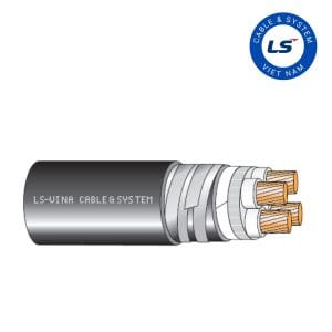 Cáp điện hạ thế LS Vina cách điện XLPE 0.6/1(1.2)kV 7 Cáp điện hạ thế LS Vina 4 lõi cách điện XLPE 0.6/1(1.2)kV