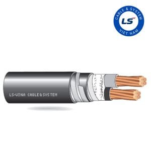 Cáp Muyller 0.6/1kV ruột đồng 2 lõi LS Vina