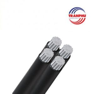 Cáp nhôm Trần Phú cách điện PVC – AV 0.6/1kV