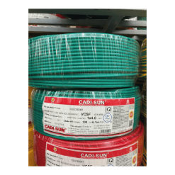 Dây tiếp địa Cadisun VCSF 1x4 - dây đơn mềm - Ảnh 2