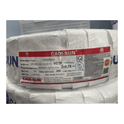 Dây mềm tròn 2 ruột Cadisun VCTF 2×0.75 - Ảnh 2