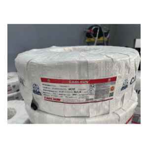 Dây mềm tròn Cadisun 3 ruột VCTF 3x1.5 3 day cap dien Cadisun VCTF 3x1.5 anh 1
