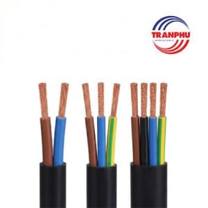 Dây điện 2,3,4 lõi Trần Phú ruột đồng cách điện PVC vỏ bọc PVC