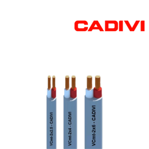 Dây đôi mềm tròn Cadivi VCmt 2x6.0mm2 - 300/500V
