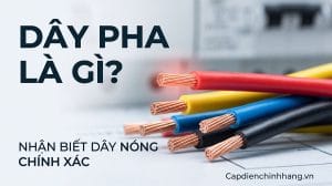 Dây pha là gì? Ký hiệu và cách phân biệt dây nóng chính xác