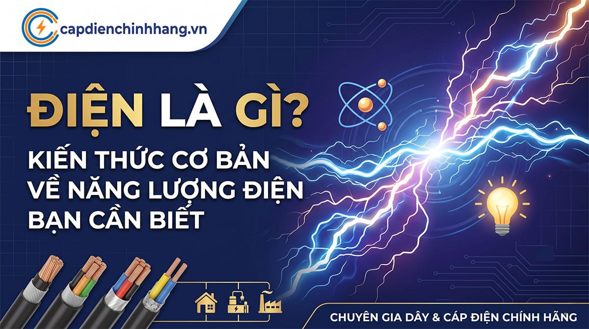 Điện là gì? Khái niệm và ứng dụng thực tế bạn cần biết