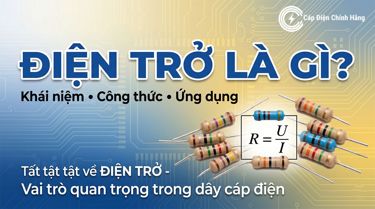 Điện trở là gì? Khái niệm, công thức và ứng dụng từ A-Z