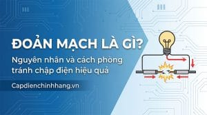 Đoản mạch là gì? Nguyên nhân và cách phòng tránh chập điện hiệu quả