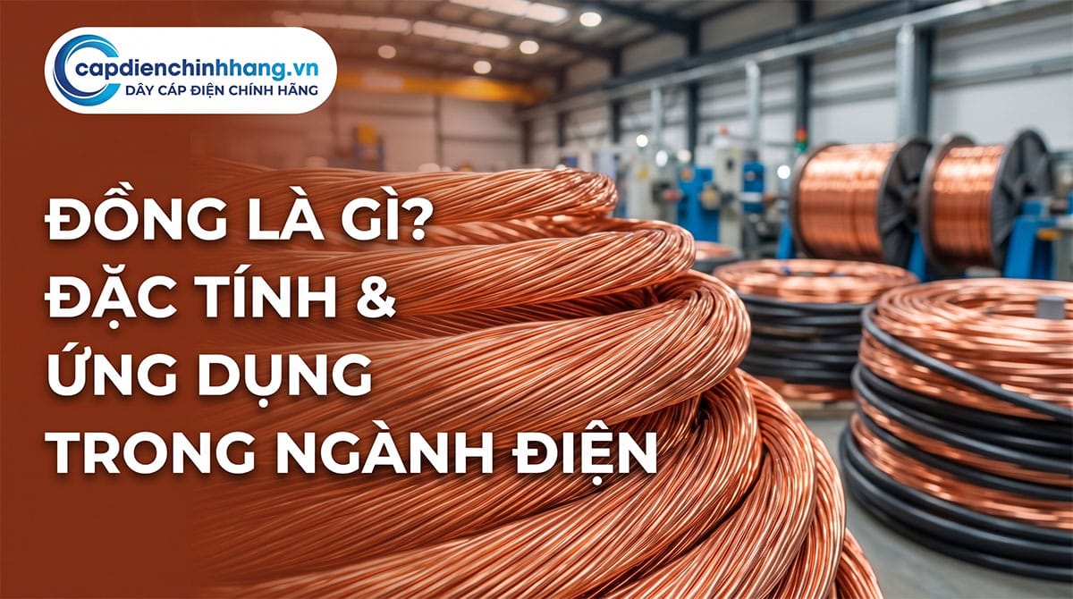 Đồng là gì? Đặc tính và ứng dụng tuyệt vời của đồng trong ngành điện