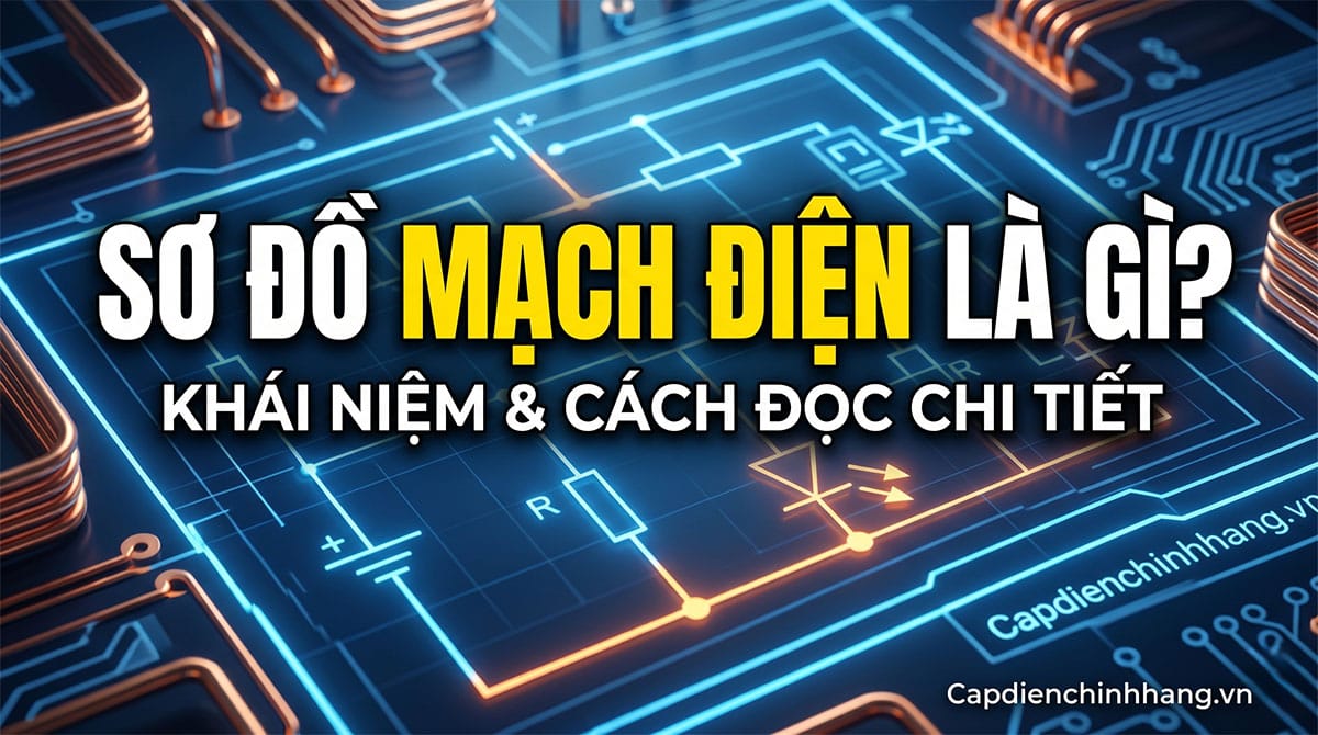 Sơ đồ mạch điện là gì? Hướng dẫn cách đọc và ký hiệu cơ bản