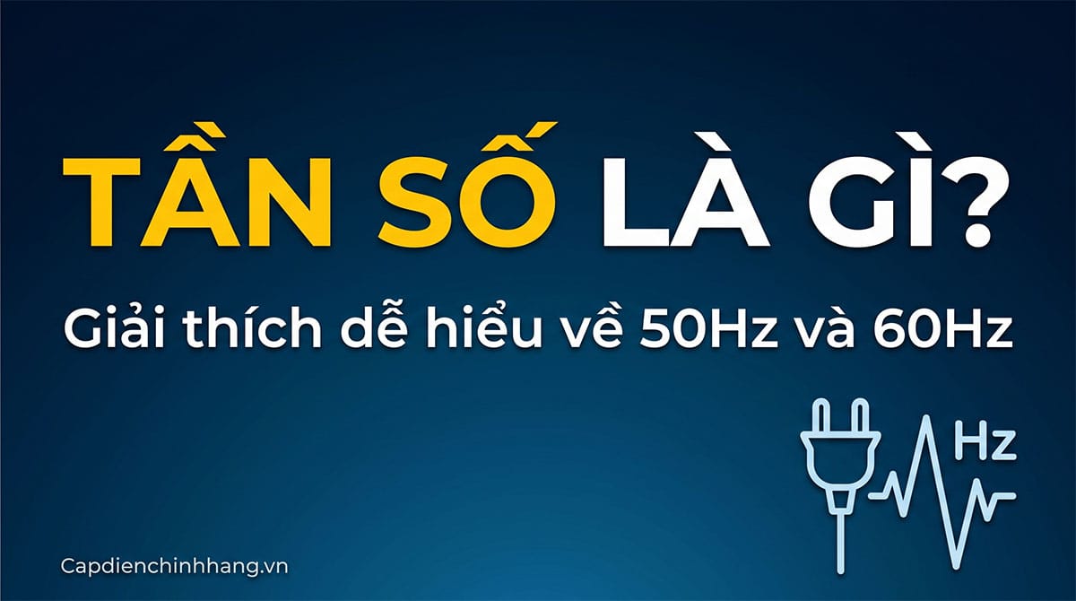 Tần số là gì? Ý nghĩa và ứng dụng của tần số trong hệ thống điện