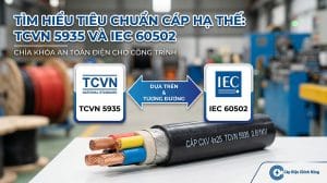 Tiêu chuẩn TCVN 5935 và IEC 60502 cho cáp hạ thế là gì?