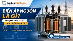 Biến áp nguồn là gì? Cấu tạo và nguyên lý hoạt động chi tiết
