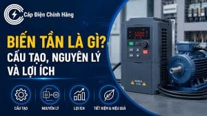 Biến tần là gì? Cấu tạo, nguyên lý và lợi ích tuyệt vời