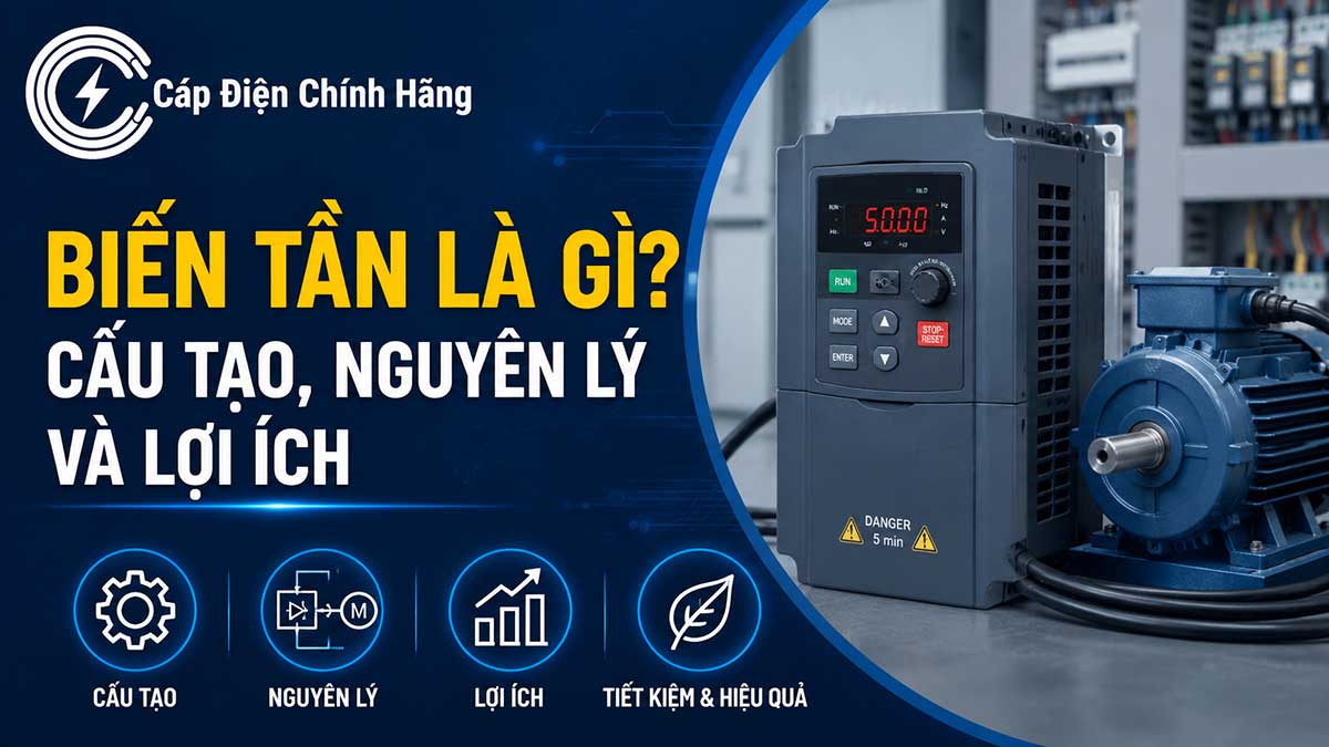 Biến tần là gì? Cấu tạo, nguyên lý và lợi ích tuyệt vời 1 Biến tần là gì? Cấu tạo, nguyên lý và lợi ích tuyệt vời