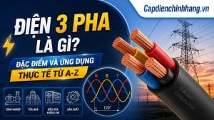 Điện 3 pha là gì? Đặc điểm và ứng dụng thực tế từ A-Z