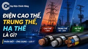 Điện cao thế, trung thế, hạ thế là gì? Phân loại chuẩn 2026