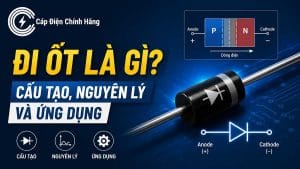 Đi ốt là gì? Cấu tạo, nguyên lý và ứng dụng của Diode từ A-Z