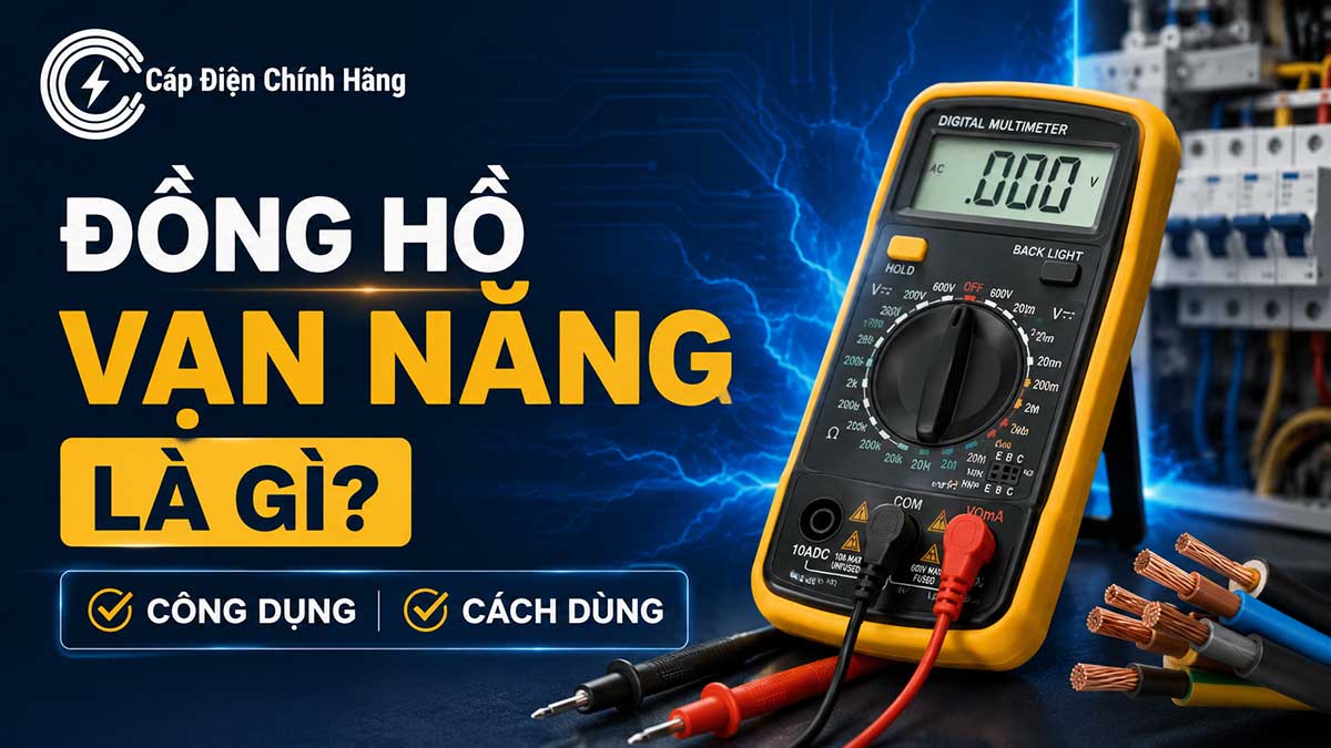 Đồng hồ vạn năng là gì? Công dụng và cách dùng từ A-Z