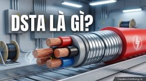DSTA là gì? Tìm hiểu chi tiết về giáp băng thép trong cáp điện