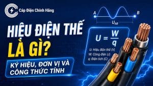 Hiệu điện thế là gì? Ký hiệu, đơn vị và công thức tính chuẩn