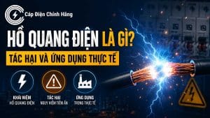 Hồ quang điện là gì? Tác hại và ứng dụng thực tế cần biết