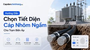 Hướng Dẫn Chọn Tiết Diện Cáp Nhôm Ngầm Cho Trạm Biến Áp