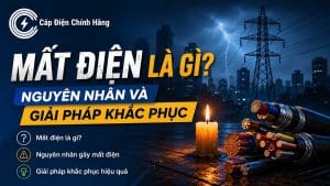 Mất điện là gì? Nguyên nhân và giải pháp khắc phục hiệu quả