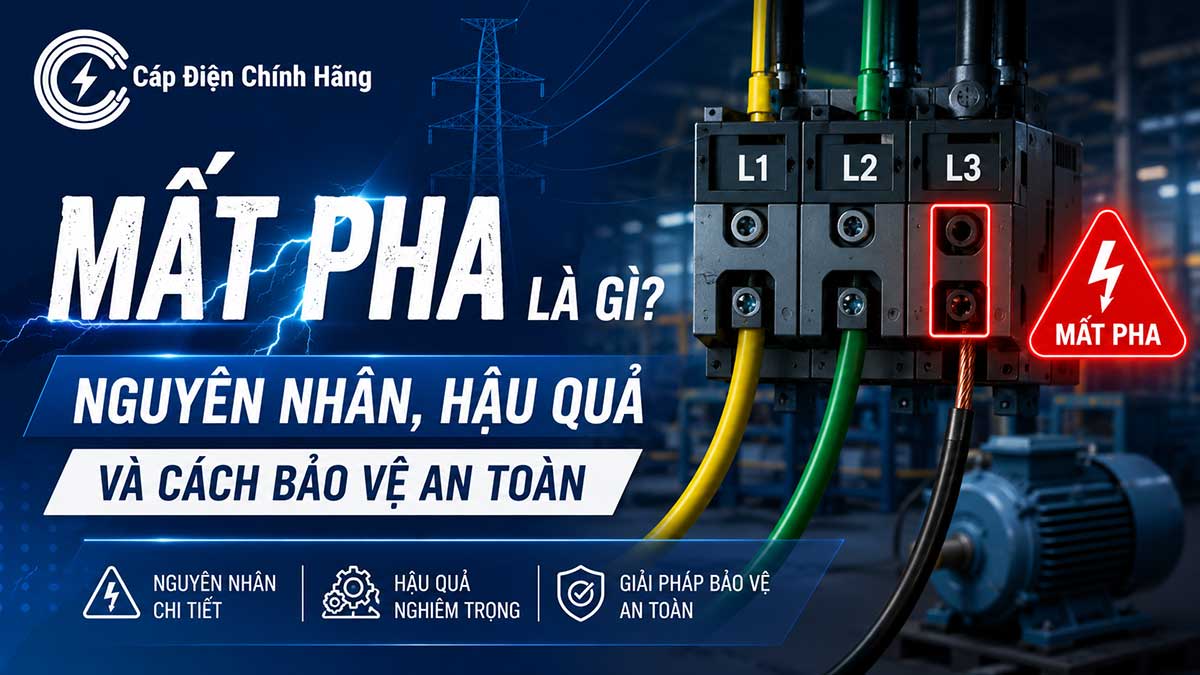 Mất pha là gì? Nguyên nhân, hậu quả và cách bảo vệ an toàn