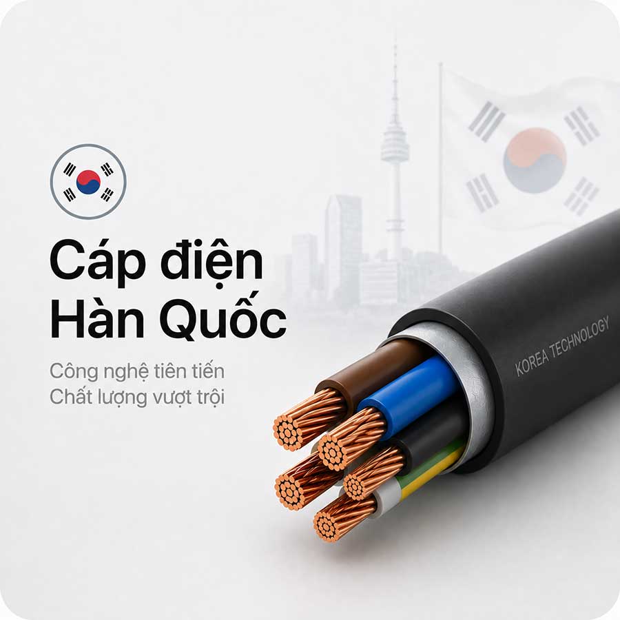 Cáp điện Hàn Quốc