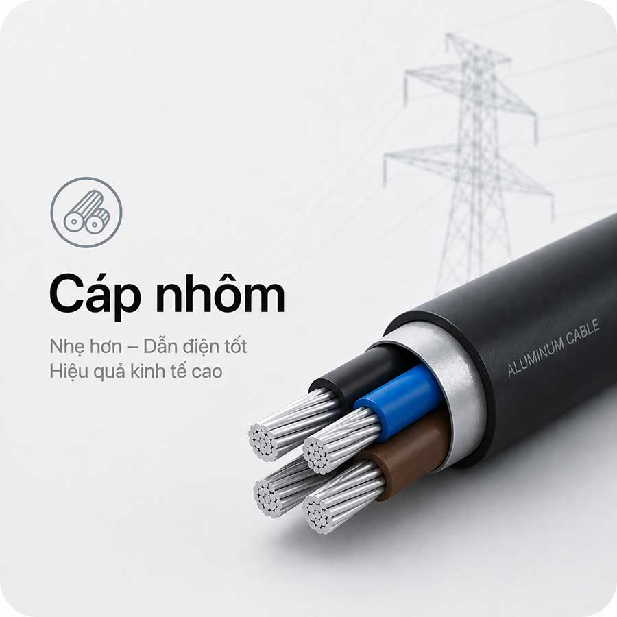 Cáp nhôm