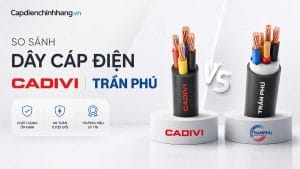 So Sánh Dây Cáp Điện Cadivi Và Trần Phú: Lựa Chọn Nào Tốt?
