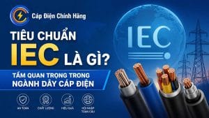 Tiêu chuẩn IEC là gì? Tầm quan trọng trong ngành dây cáp điện