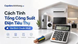 Cách Tính Tổng Công Suất Điện Tiêu Thụ Gia Đình Chuẩn Nhất