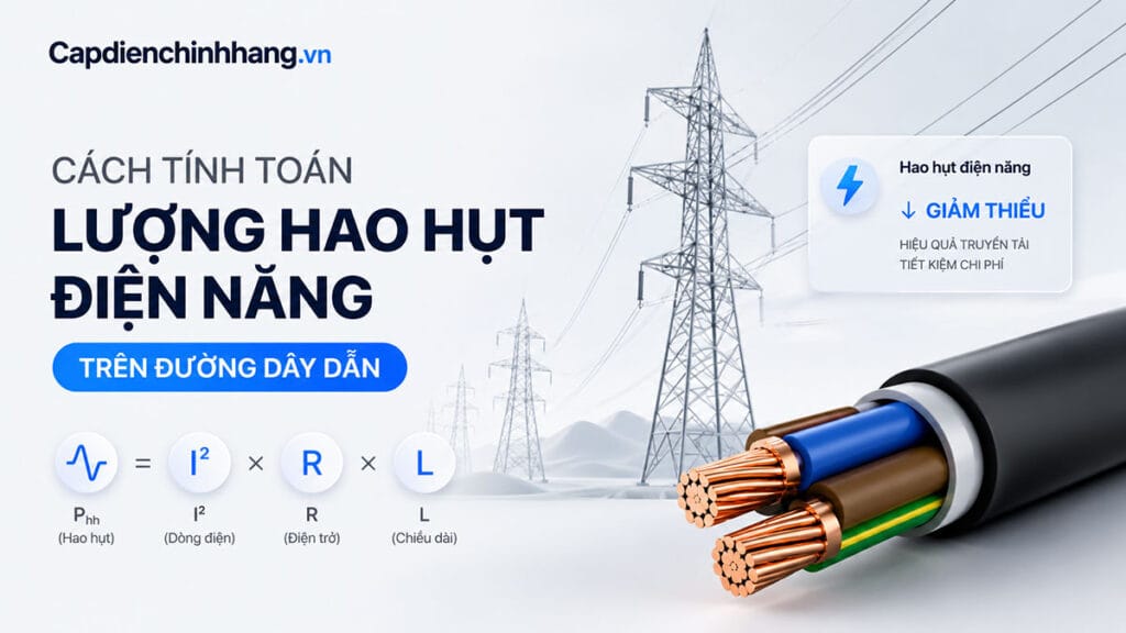 Cách Tính Toán Lượng Hao Hụt Điện Năng Trên Đường Dây Dẫn