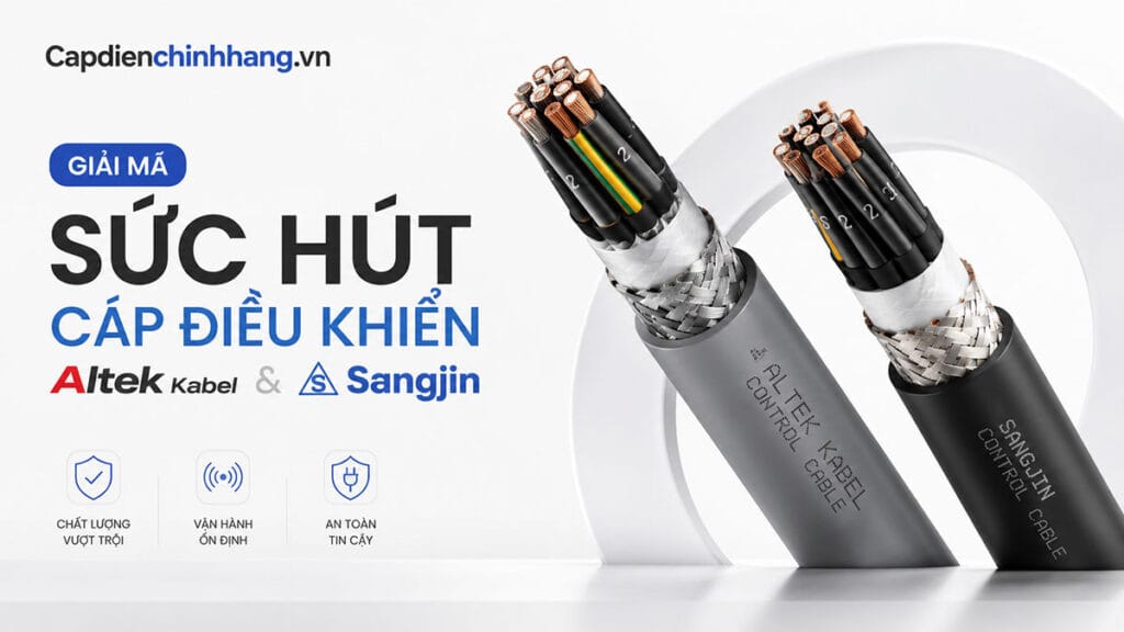 Giải Mã Sức Hút Cáp Điều Khiển Altek Kabel & Sangjin